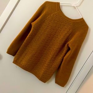 Mustard colour sweater